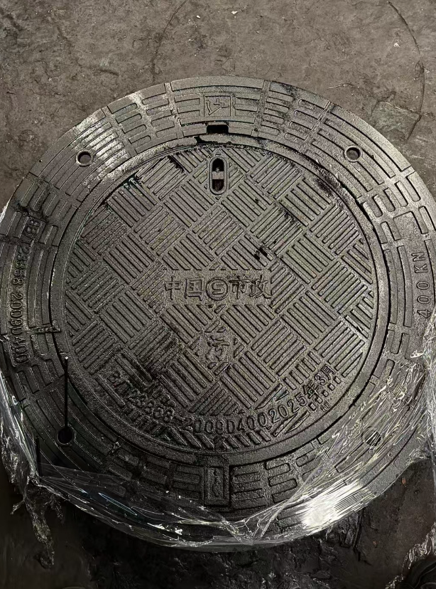 奉新球墨铸铁防沉降井盖展示